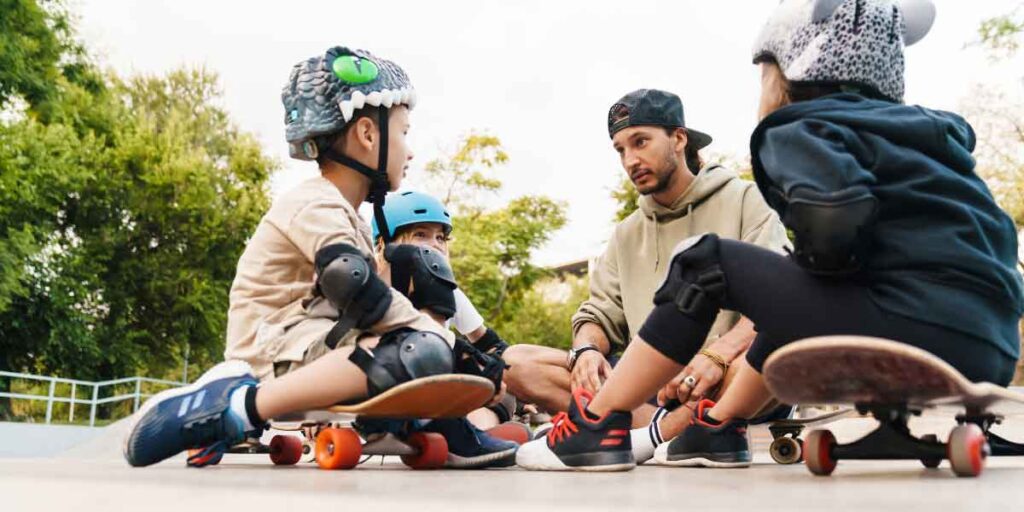 Skateboarding Protective Gear: creating communities