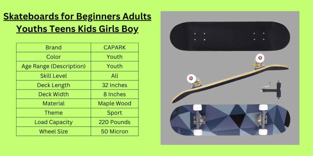 best complete skateboards for beginners