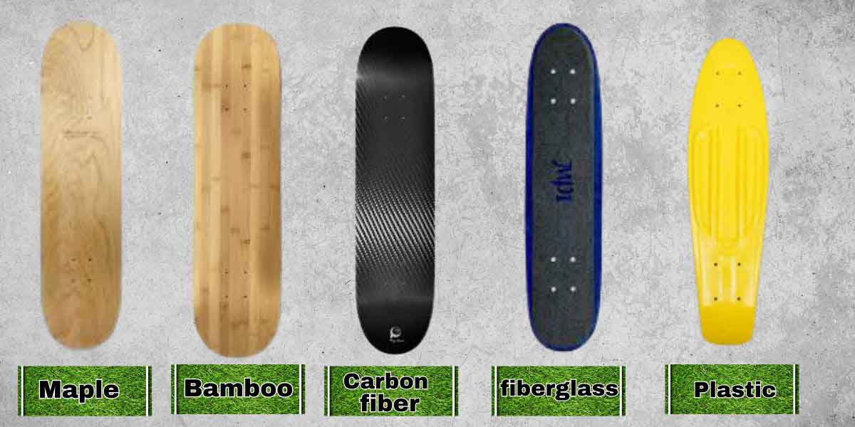 What Are Skateboard Decks Made Of