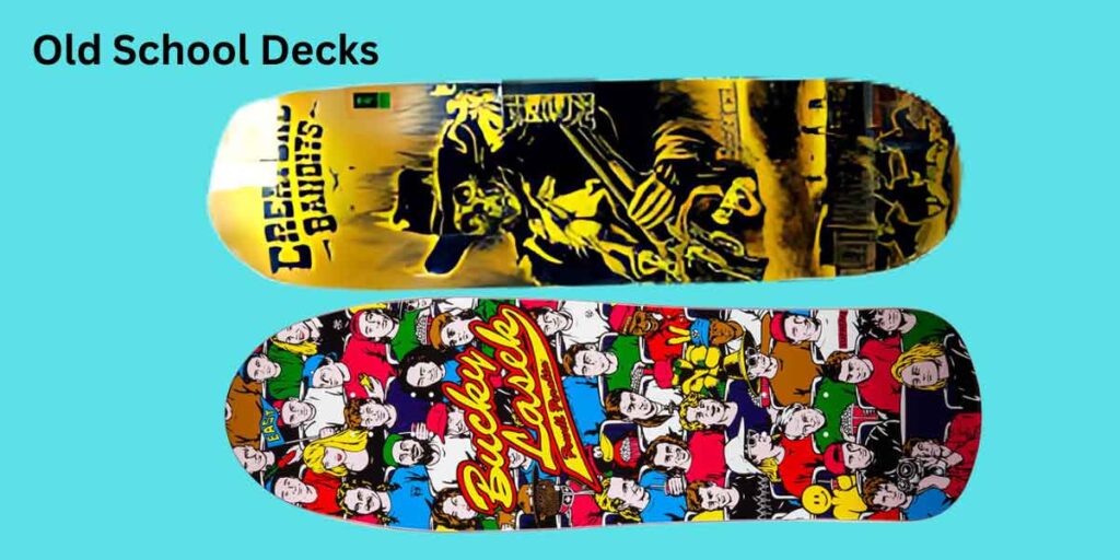 types of skateboard deck