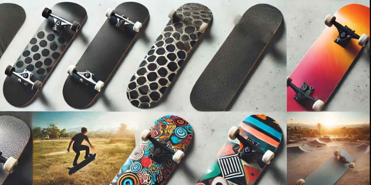 types of grip tape for skateboards