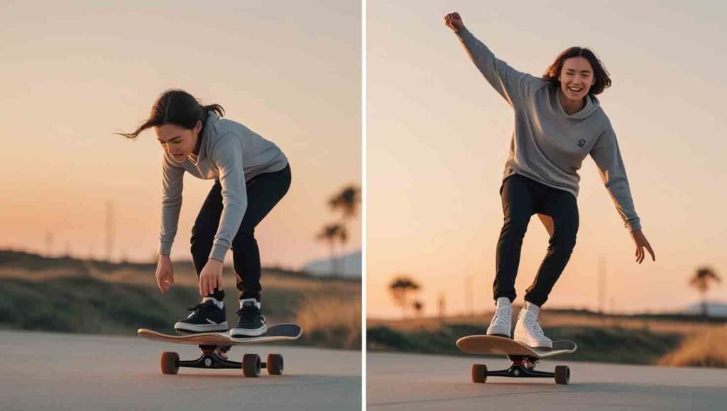 longboard dancing tricks