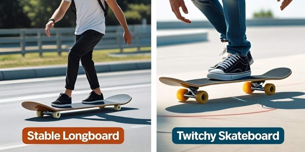 how to stop on a longboard skateboard