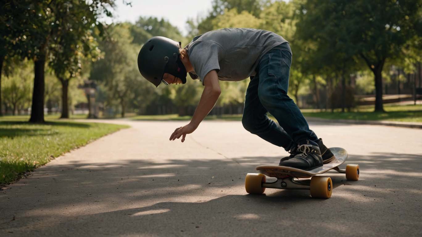how to stop on a skateboard