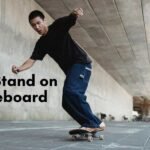 how to stand on a skateboard
